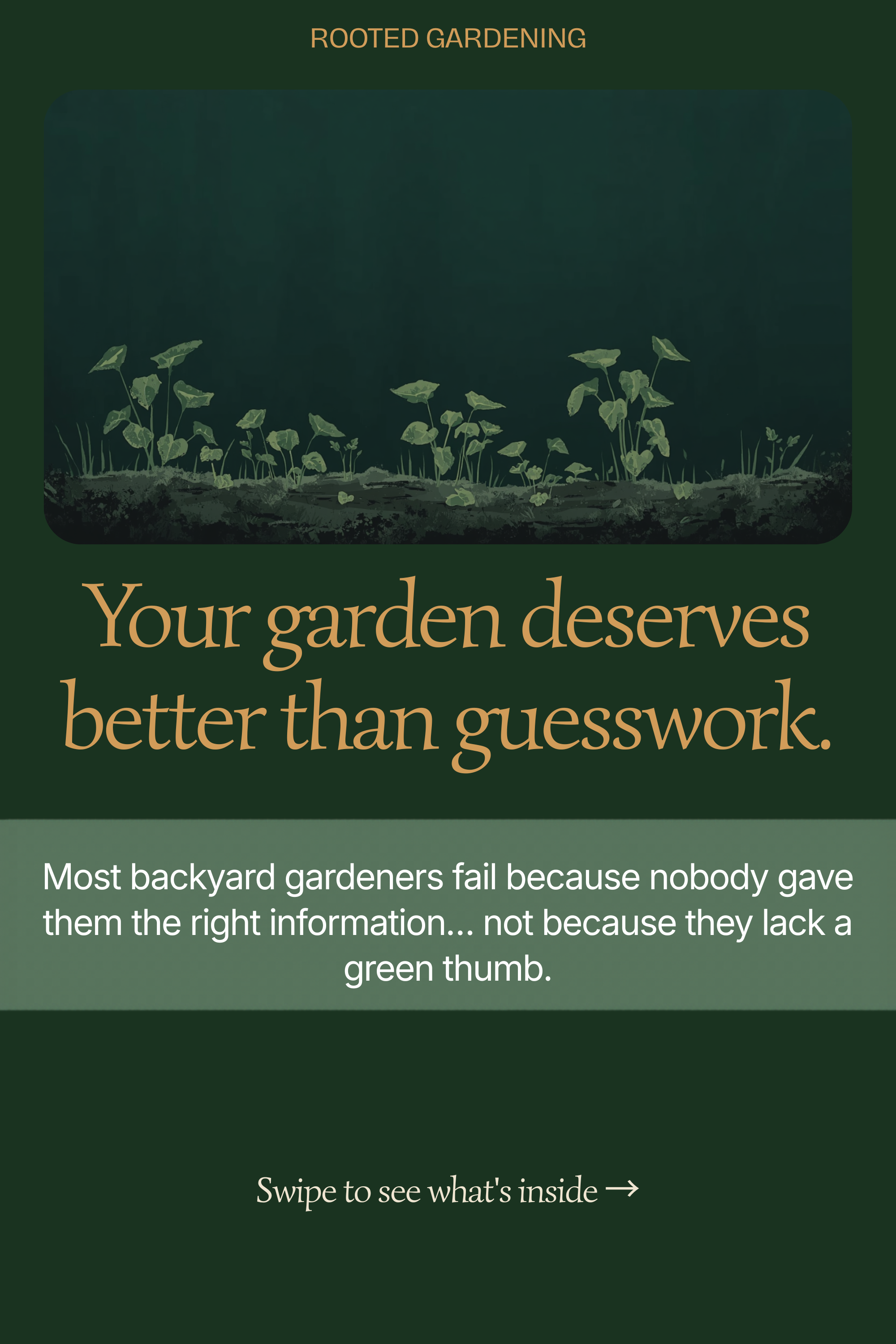 Backyard Harvest Blueprint β your garden deserves better
